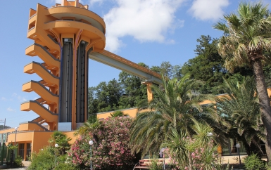 Лифт на пляж - оздоровительный комплекс Дагомыс